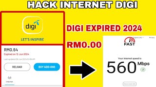 HACK INTERNET DIGI 2024 SIM EXPIRED STILL BOLEH GUNA [upl. by Hedda]