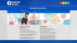 Iscrizioni online 202021  01 Come registrarsi [upl. by Laurens424]