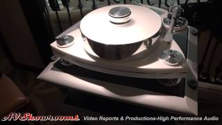 Axiss Audio Air Tight amplifiers Gauder Akustik Transrotor CES 2015 [upl. by Yee]