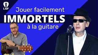 Apprendre à jouer Immortels de Alain Bashung à la guitare [upl. by Alrep]