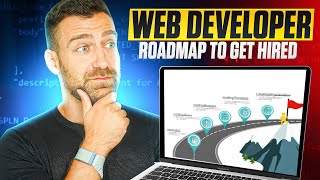 Web developer roadmap to get hired 2024 [upl. by Norel]