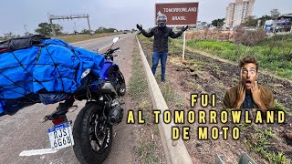 Fui al tomorrowland de Moto 🔥 [upl. by Caylor]