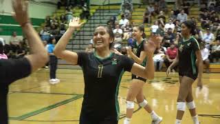 CIF Girls Volleyball Long Beach Poly vs Crean Lutheran [upl. by Celka357]