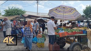 Tunisia 🇹🇳 Walking Tour  Kelibia Tunisia  Travel Vlog  قليبية تونس [upl. by Seppala]