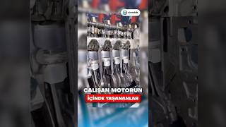 Çalışan motorun içi nasıl görünür short shorts [upl. by Fernanda]