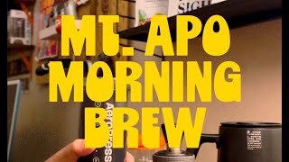 Home Brewing  Mt Apo from Craft Coffee Roastery [upl. by Giles]