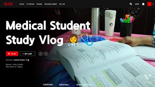 MBBS Vlog 👩‍⚕️🩺  Medical Student Study Vlog in Bangladesh 🇧🇩  Antora Dutta [upl. by Raimes]