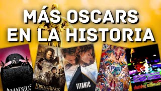 Las películas con MÁS OSCARS en la historia [upl. by Eveleen]