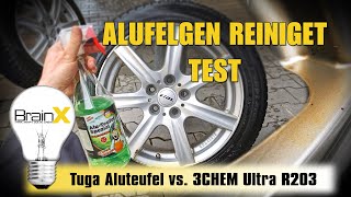 Felgenreiniger Test  Azuga Aluteufel vs 3 Chemie [upl. by Ives]