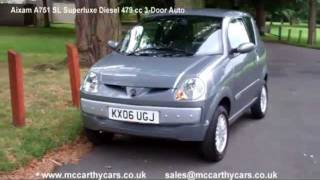 Used Aixam A751 SL Superluxe Diesel 479 cc 3Door Auto KX06 for sale McCarthy Cars Croydon [upl. by Jeannette678]