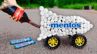 DIY CocaCola amp Mentos Rocket  Best Coke Experiment [upl. by Adi574]