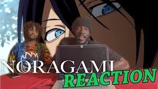 FIRST TIME WATCHING NORAGAMI REACTION EP4  YATO THE WAR GOD [upl. by Ardnuaek]