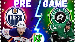 Oilers Vs Stars Pre Game Edmonton Looks To End Stars Win Streak [upl. by Ayotak]