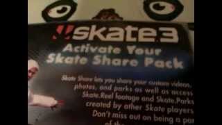 Skate 3 share pack code [upl. by Auhsaj]