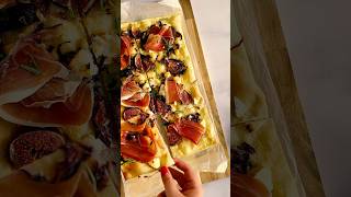 Quick amp Easy Flammkuchen with Figs amp Jamón – Perfect for Any Occasion shorts [upl. by Siuoleoj]