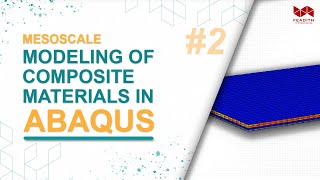 Mesoscale modeling of composite materials in Abaqus  Part 2 [upl. by Hteik97]