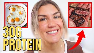 What 30g of Protein Looks Like Top 10 Foods [upl. by Laon414]