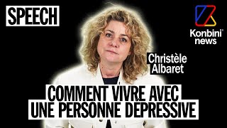 Dépression  La psychosociologue Christèle Albaret donne ses conseils aux accompagnants  Speech [upl. by Kcirdot]