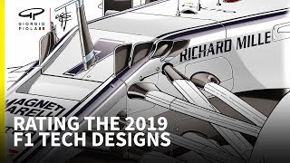 Rating each 2019 F1 cars technical designs [upl. by Uaerraj710]