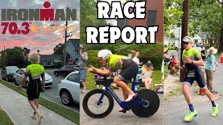 HALF IRONMAN 703 EAGLEMAN TRIATHLON 2024  RACE RECAP 38TH PLACE [upl. by Nicodemus]