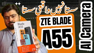 ZTE Blade A55 Unboxing amp Full Review  Price in Pakistan amp Performance Test [upl. by Domash62]