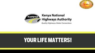 500010000 fine Kenyan shilling to those found not using footbridge along the highways [upl. by Nunci68]