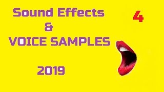 sound effects amp voice samples SFX  4 of 4 [upl. by Krenek]