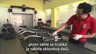 Autosalon Prima SKODA Servis udrzba a servis vyfukoveho systemu CZ titulky [upl. by Roth]