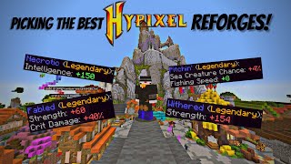 Choosing The Best Reforges  Giveaway  The True BEGINNERS Guide to Hypixel Skyblock [upl. by Aeneg]