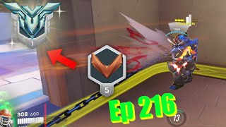 Ep 216 OW2 Bronze to GM Reinhardt Only [upl. by Kcirtapnhoj]