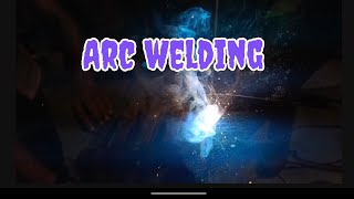 Arc welding process 4k  satisfying work caption [upl. by Theresina425]