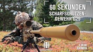 60 Sekunden Das Scharfschützengewehr G29 I Bundeswehr [upl. by Toole435]