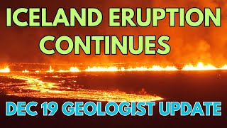 Iceland Eruption Continues with Diminished Lava Geologist Discusses Present and Future [upl. by Corrianne]