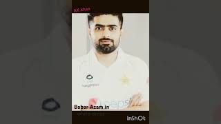 Pakistani Cricketer Muhammad Babar Azam 💫Babar Azam💫 Babar Azam in white dress nature [upl. by O'Grady]