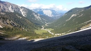 Eppzirler Scharte  Von Gießenbach zum Solsteinhaus [upl. by Aneeg902]