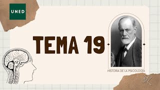 TEMA 19  Historia de la Psicología  UNED [upl. by Etteloc]