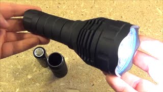 Convoy L2 Flashlight 1000 Lumens of Long Throw Under 40 [upl. by Laddy159]