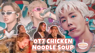 BTS 방탄소년단 CNS CHICKEN NOODLE SOUP OT7 REACTION  MUSTER SOWOOZOO DAY 2 FESTA  PH ARMYS [upl. by Anillehs]