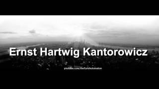 How to pronounce Ernst Hartwig Kantorowicz in German [upl. by Klarika]