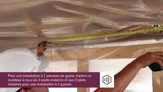 Comment insonoriser un plafond [upl. by Ginny]