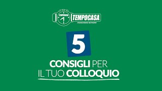 LAVORA CON NOI  5 consigli per il tuo colloquio [upl. by Easlehc]