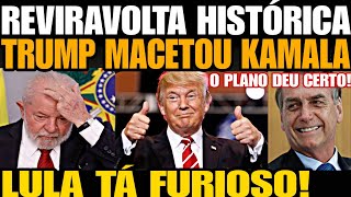 Urgente VITÓRIA DE TRUMP NOS EUA REVIRAVOLTA HISTÓRICA LULA FICA FURIOSO COM POSSIBILID DE VITÓR [upl. by Jehoash]