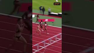 Jasmine CAMACHOQUINN 🇵🇷❤️❤️ 100m Hurdles — 1239 shorts athletics viral [upl. by Ronaele]