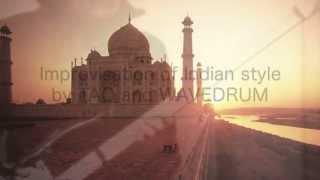 Indian style improvisation by TAO amp WAVEDRUM [upl. by Ecirtel]