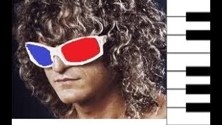 Michel Polnareff  Lettre à France piano instrumental intégral avec paroles [upl. by Fromma]