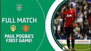 POGBAS DEBUT  Leeds United v Manchester United League Cup tie in full [upl. by Enyrhtac]