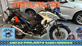 Kawasaki Versys 300 off road test Will it perform better than the Royal Enfield Himalayan [upl. by Abbotsun]