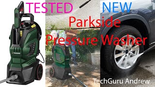 Parkside Pressure Washer PHD 170 D2 TESTING [upl. by Holmun]