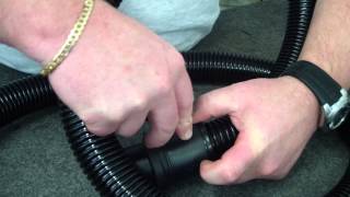 How to change a vacuum hose machine end [upl. by Akenot]