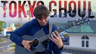 Unravel  Tokyo Ghoul OP 1 Full Version Fingerstyle Guitar Cover [upl. by Myrtice]